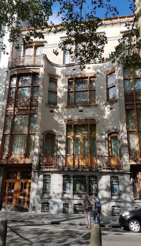 Отель Solvay 1900г. Виктор Орта (Victor Horta)